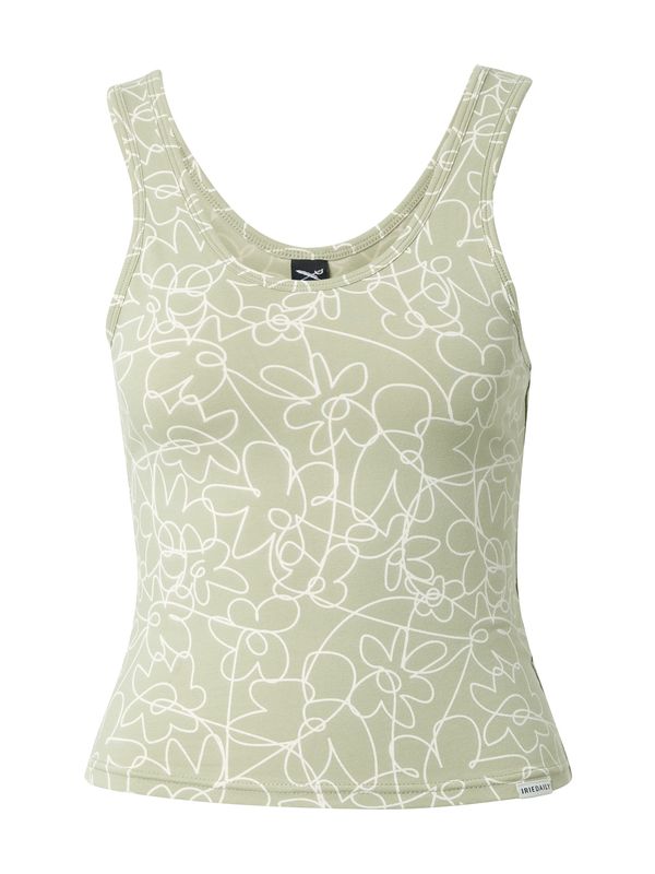 Iriedaily Iriedaily Топ 'Suni'  светлозелено / бяло