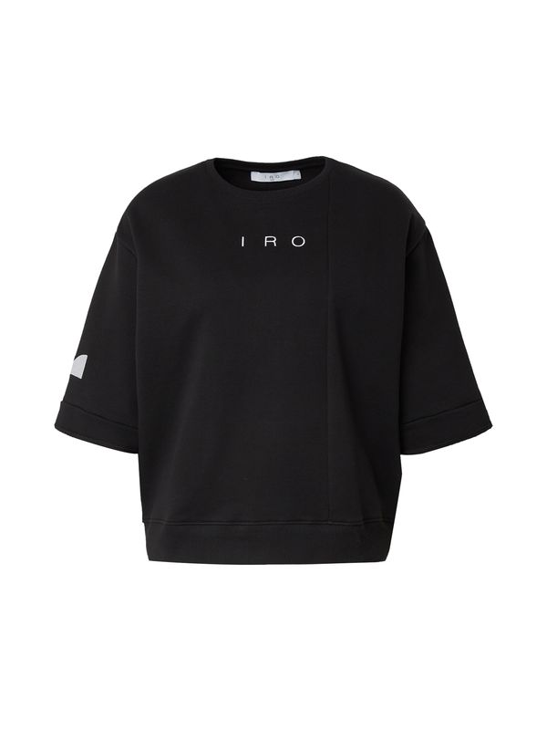 IRO IRO Суичър  черно / бяло