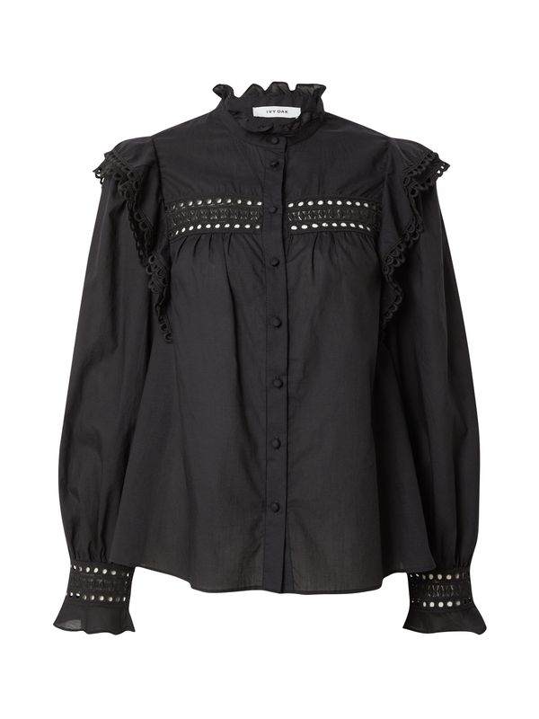 IVY OAK IVY OAK Блуза 'EVELINA'  черно
