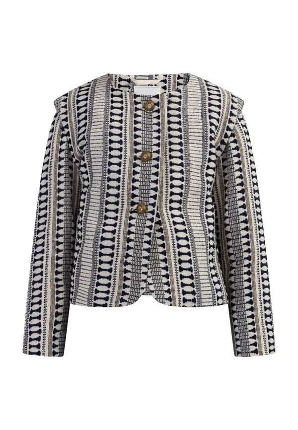 IZIA IZIA Блейзър  бежово / тъмносиньо / златистожълто