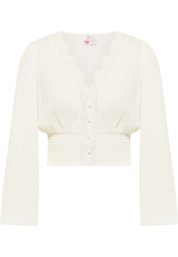 IZIA IZIA Блуза  бял памук