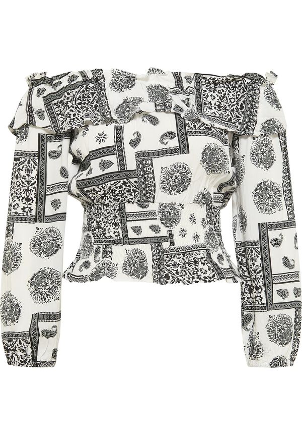 IZIA IZIA Блуза  черно / бяло