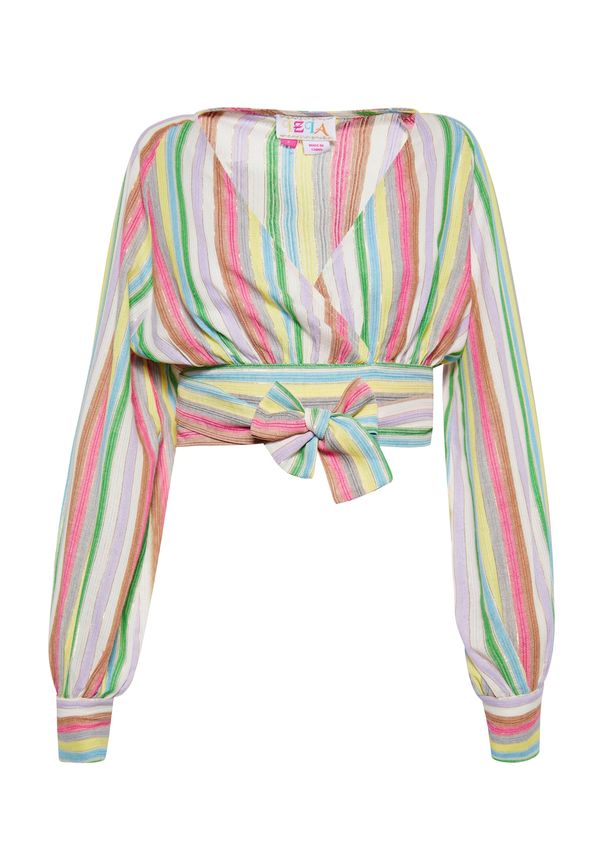 IZIA IZIA Блуза  коняк / жълто / тръстиково зелено / лавандула