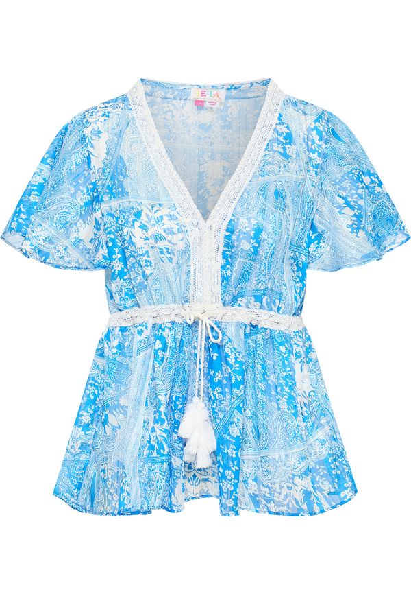 IZIA IZIA Блуза  небесносиньо / бяло