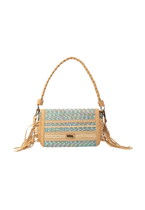 IZIA IZIA Чанта с презрамки  камел / тюркоазен / светлозелено / еосин