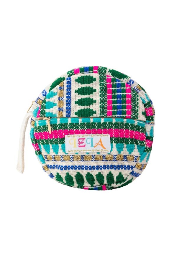 IZIA IZIA Дамска чанта  зелено / пъстро