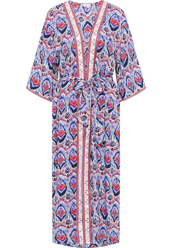 IZIA IZIA Кимоно  кремаво / синьо / оранжево / розово