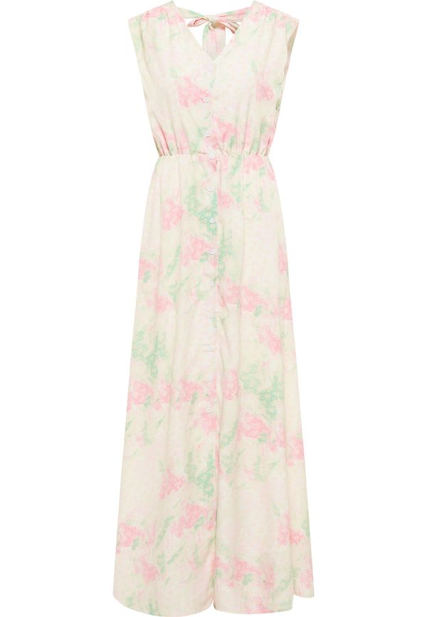 IZIA IZIA Лятна рокля  бежово / светлозелено / бледорозово / бяло