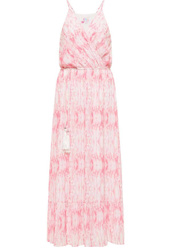 IZIA IZIA Лятна рокля  кремаво / розово