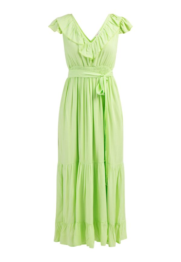 IZIA IZIA Лятна рокля  лайм