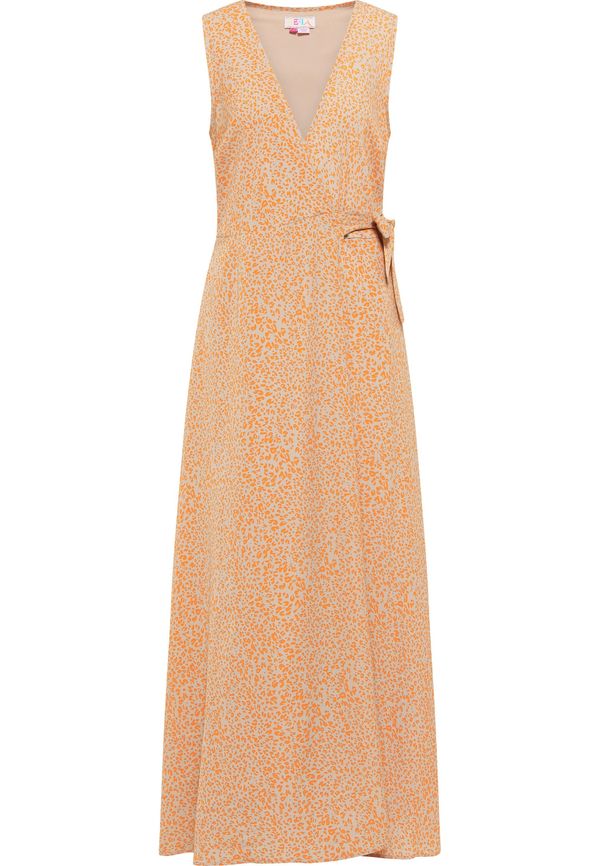 IZIA IZIA Лятна рокля  пастелно оранжево