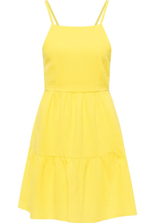 IZIA IZIA Лятна рокля  жълто