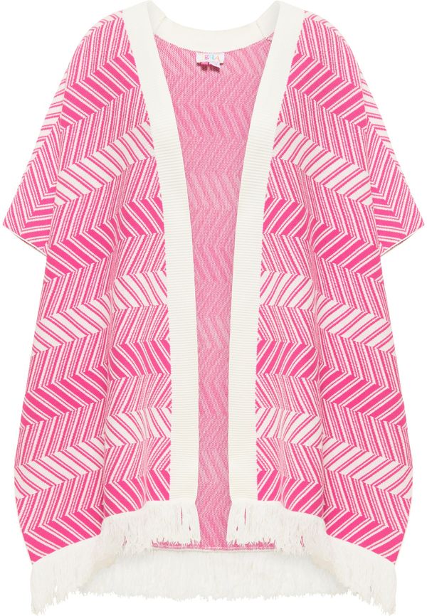 IZIA IZIA Пелерина  розово / бяло