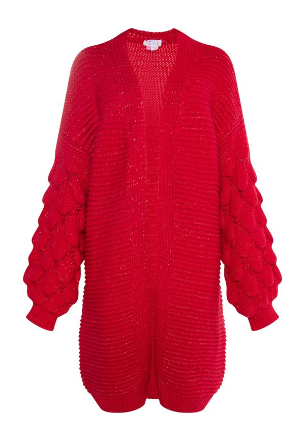 IZIA IZIA Плетена жилетка 'Gaya'  червено