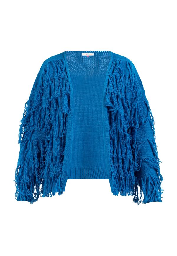 IZIA IZIA Плетена жилетка  кралско синьо