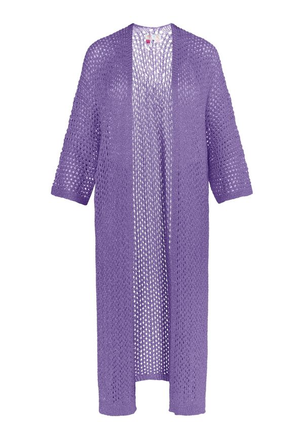 IZIA IZIA Плетена жилетка  лилав