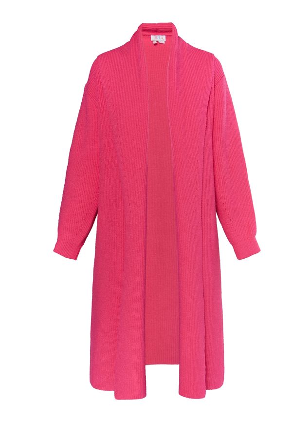 IZIA IZIA Плетена жилетка  розово