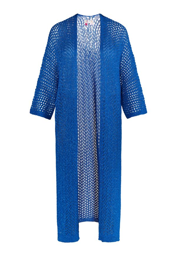 IZIA IZIA Плетена жилетка  синьо