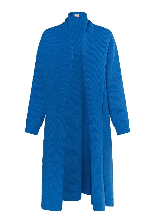 IZIA IZIA Плетена жилетка  синя тинтява