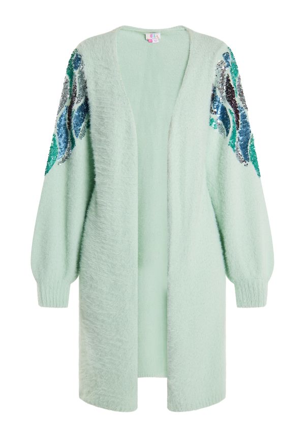 IZIA IZIA Плетена жилетка  тюркоазен / смарагдово зелено / мента / черно