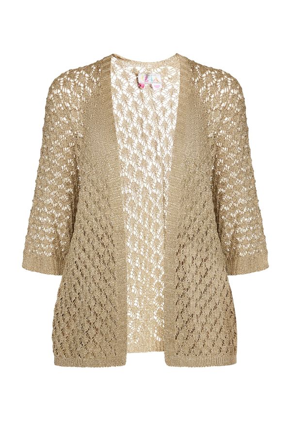 IZIA IZIA Плетена жилетка  злато