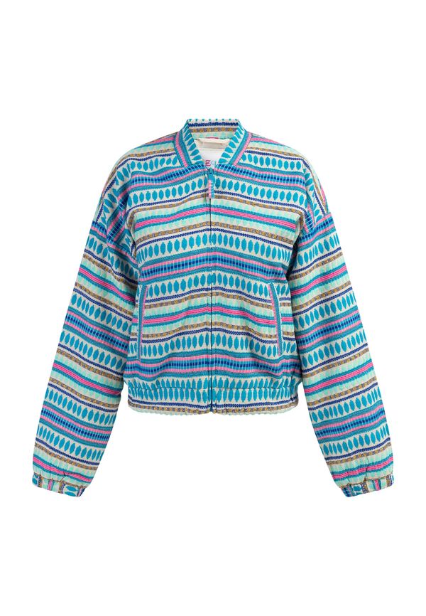 IZIA IZIA Преходно яке  аквамарин / светлосиньо / светлорозово / естествено бяло