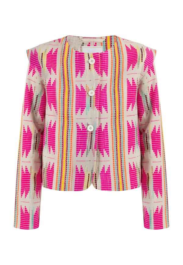 IZIA IZIA Преходно яке  бежово / жълто / мента / розово