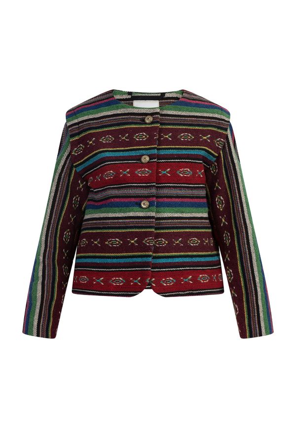 IZIA IZIA Преходно яке  кафяво / зелено / червено / черно