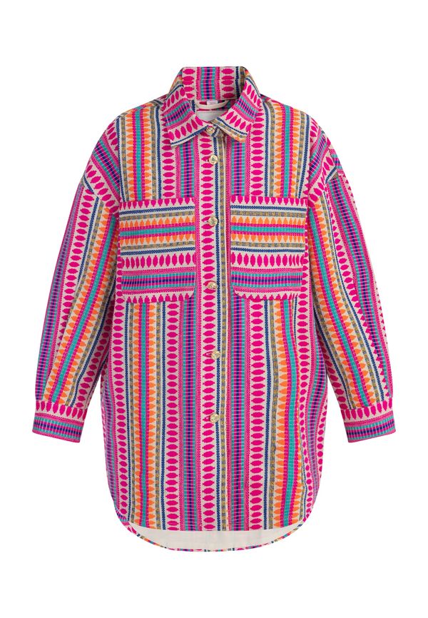 IZIA IZIA Преходно яке  пъстро / розово