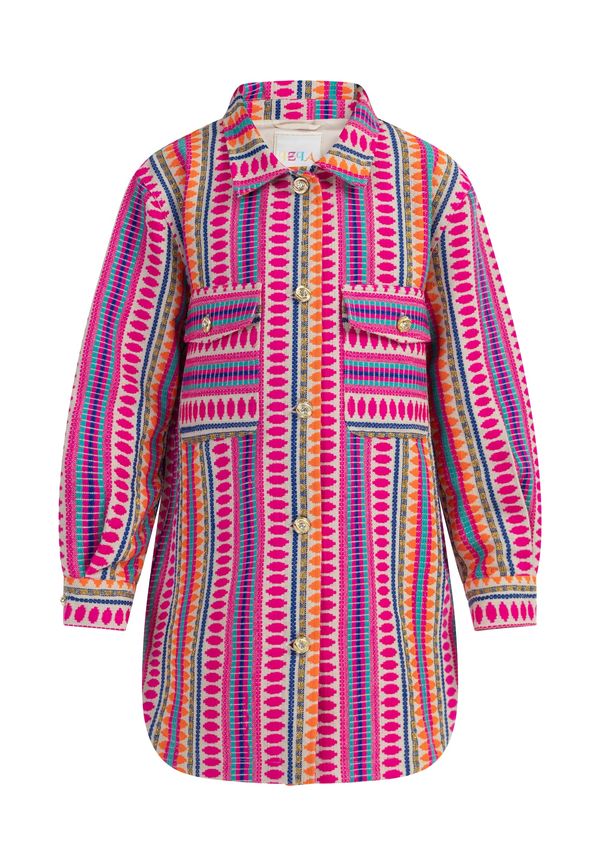 IZIA IZIA Преходно яке  пъстро / розово