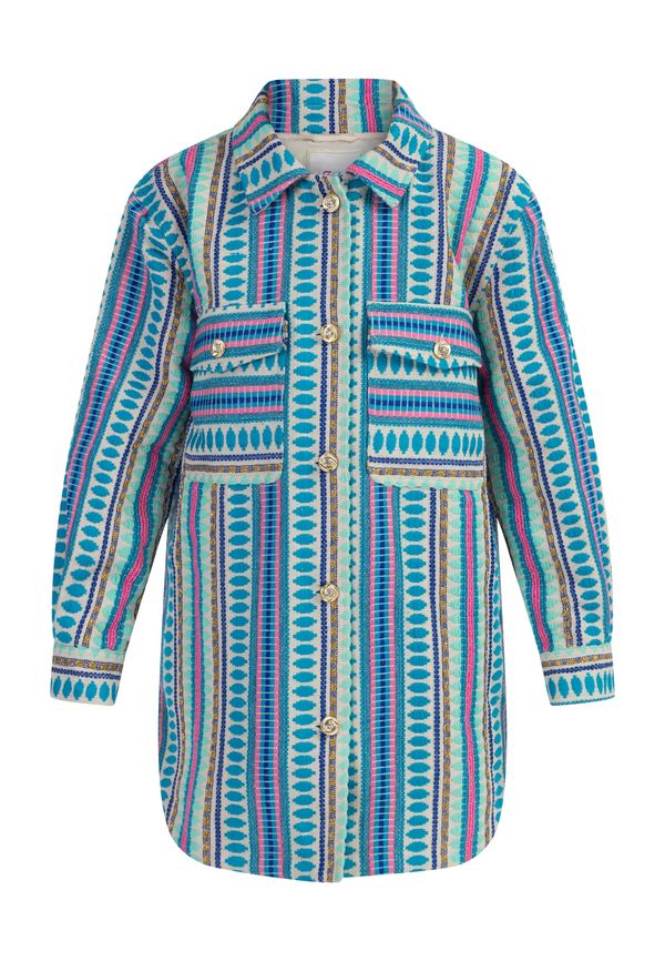 IZIA IZIA Преходно яке  синьо / пъстро