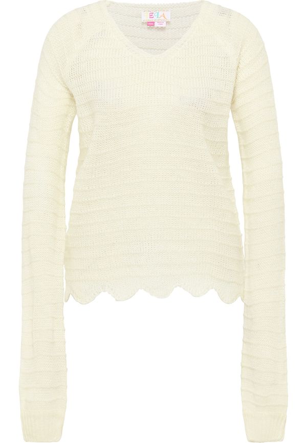 IZIA IZIA Пуловер  бял памук
