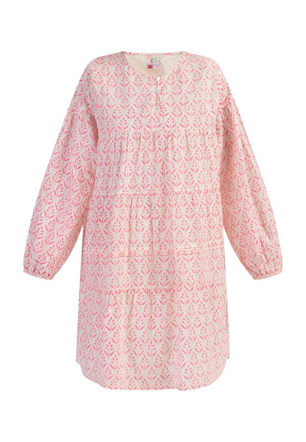 IZIA IZIA Рокля  камък / светлорозово / естествено бяло