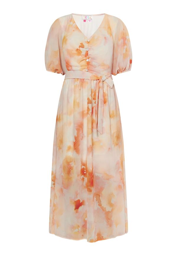 IZIA IZIA Рокля  оранжево / кайсия / светлооранжево