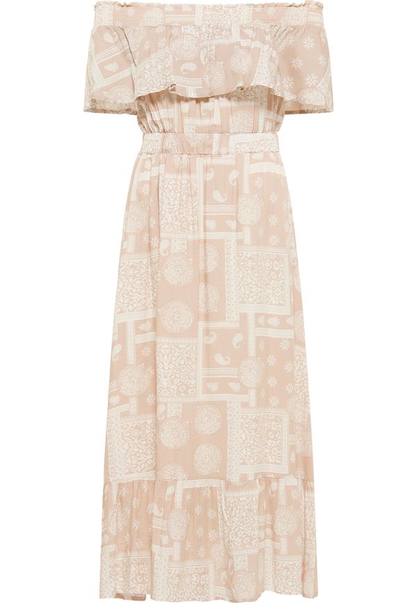 IZIA IZIA Рокля  светлобежово / мръсно бяло