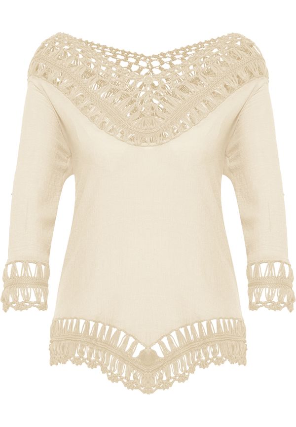 IZIA IZIA Туника  телесен цвят