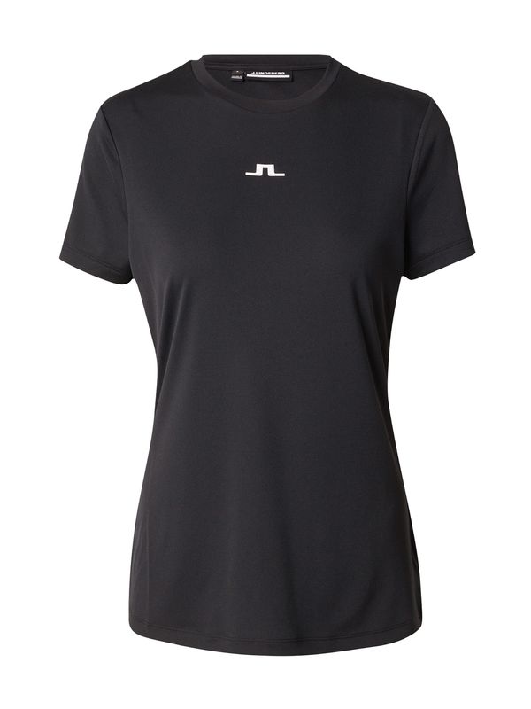 J.Lindeberg J.Lindeberg Функционална тениска 'Ada'  черно / бяло