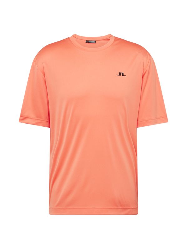 J.Lindeberg J.Lindeberg Функционална тениска 'Ade'  корал / черно
