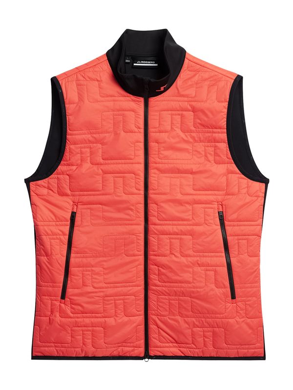 J.Lindeberg J.Lindeberg Спортен елек 'Stefano'  корал / черно