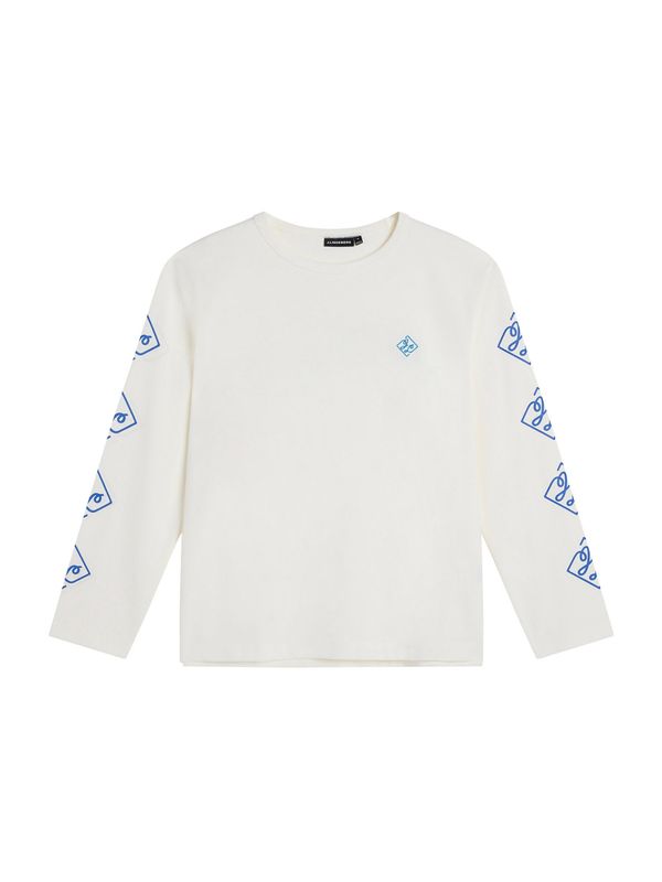 J.Lindeberg J.Lindeberg Тениска 'Camilo'  синьо / нейви синьо / червено / бяло