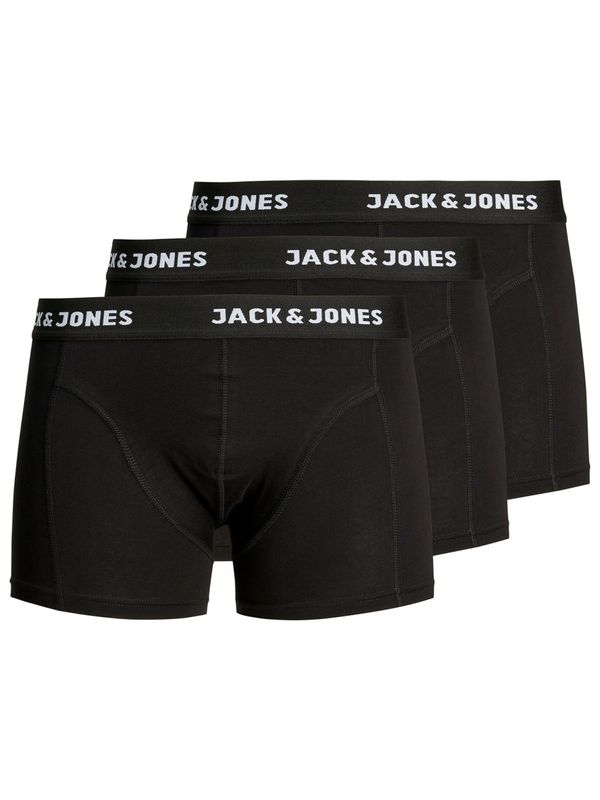 JACK & JONES JACK & JONES Боксерки 'Anthony'  черно / бяло