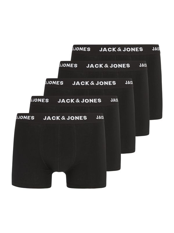 JACK & JONES JACK & JONES Боксерки 'Huey'  черно / бяло