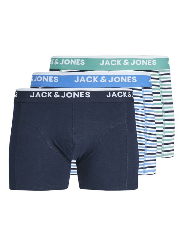 JACK & JONES JACK & JONES Боксерки 'KODA'  нощно синьо / светлосиньо / пастелно зелено / бяло