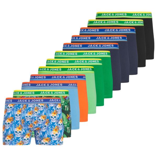 JACK & JONES JACK & JONES Боксерки 'MIAMI'  нейви синьо / светлосиньо / оранжево / черно