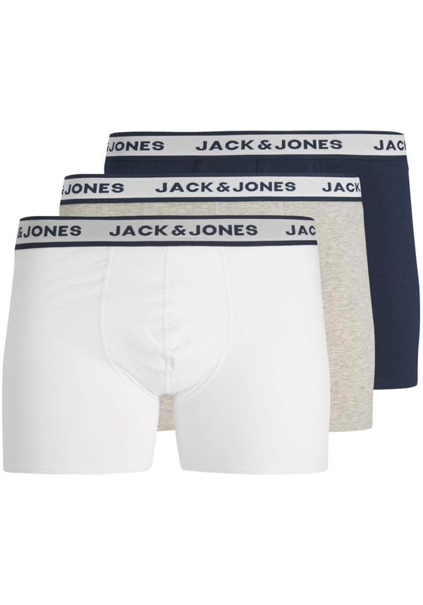 JACK & JONES JACK & JONES Боксерки  нейви синьо / светлосиво / черно / бяло