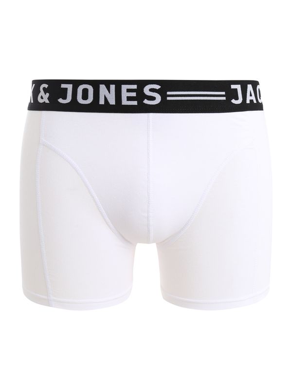 JACK & JONES JACK & JONES Боксерки 'Sense'  черно / бяло