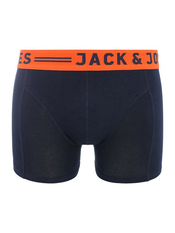 JACK & JONES JACK & JONES Боксерки 'Sense'  нощно синьо / оранжево