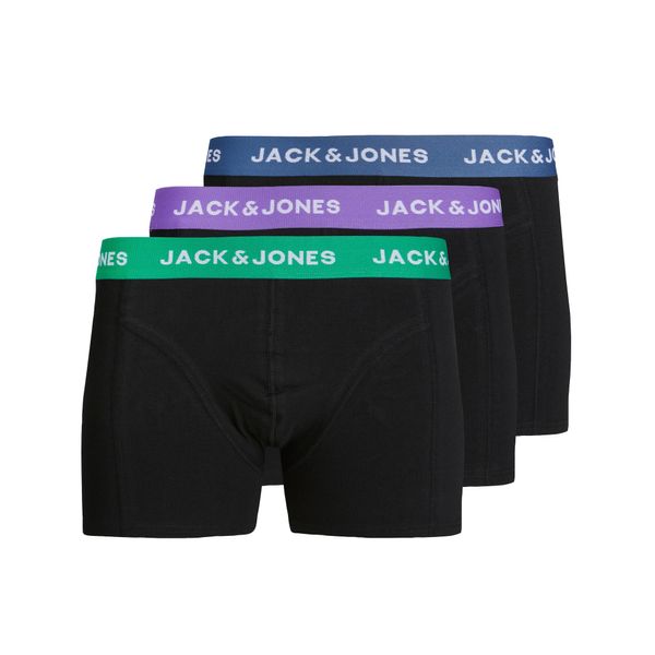 JACK & JONES JACK & JONES Боксерки 'SOLID'  синьо / зелено / лилав / черно