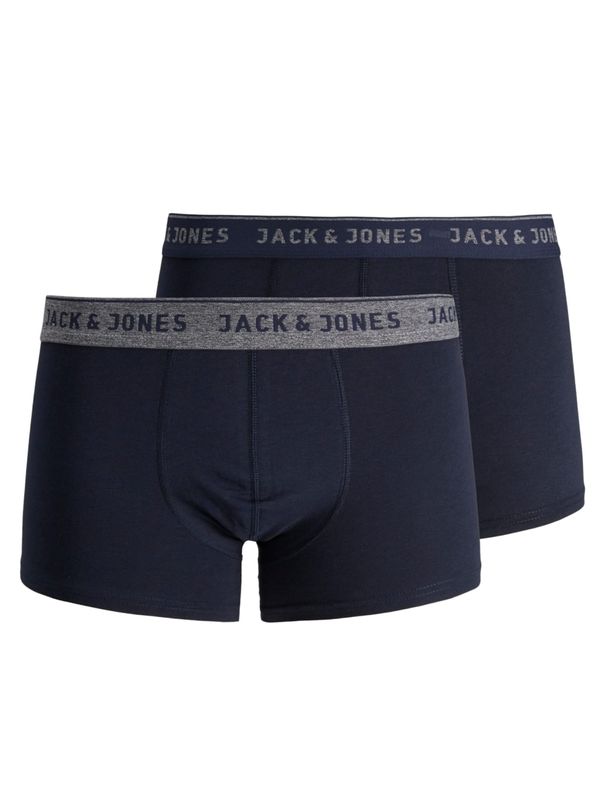 JACK & JONES JACK & JONES Боксерки 'Vincent'  нейви синьо / сив меланж