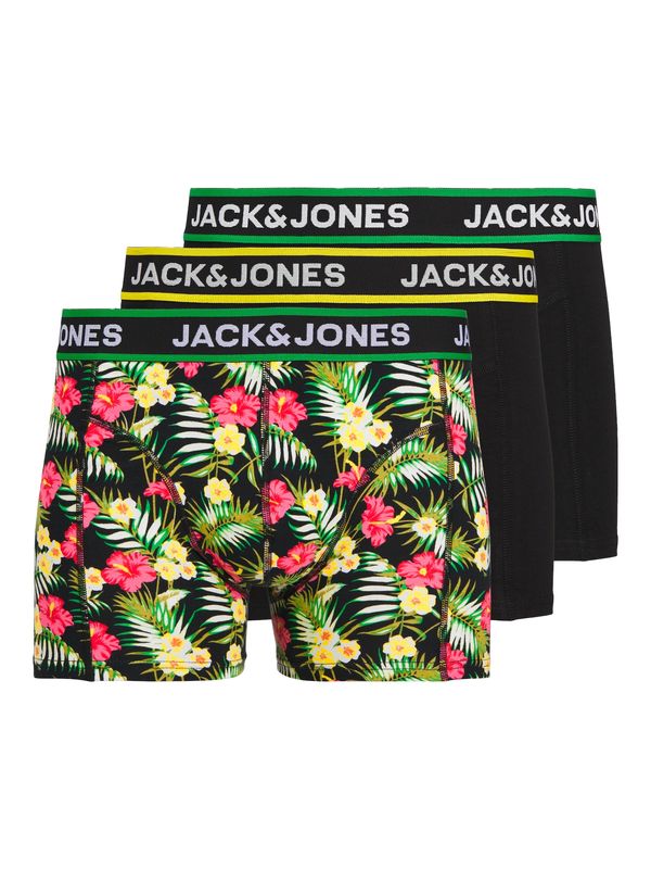 JACK & JONES JACK & JONES Боксерки  зелено / розово / черно / бяло